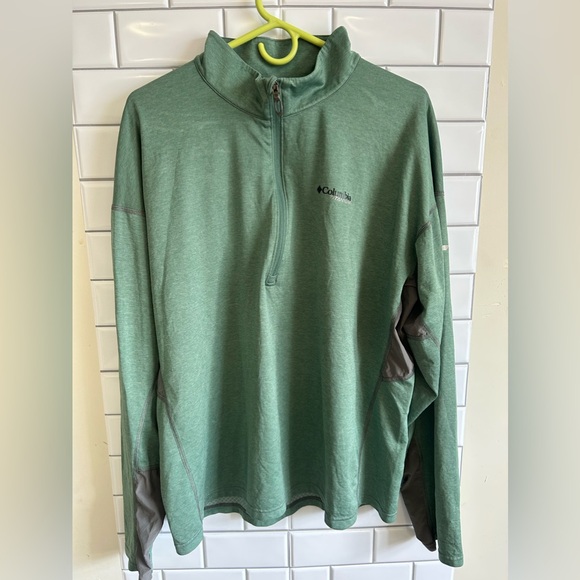 Columbia Titanium men’s, long sleeve shirt with zipper Size XL - Picture 1 of 9